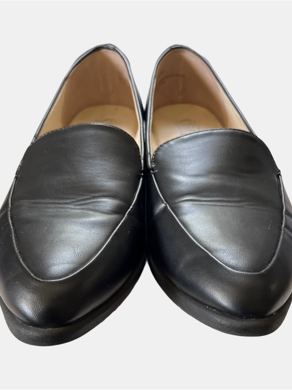 Cliffs by White Mountain, black women's loafers slip on. 10 M